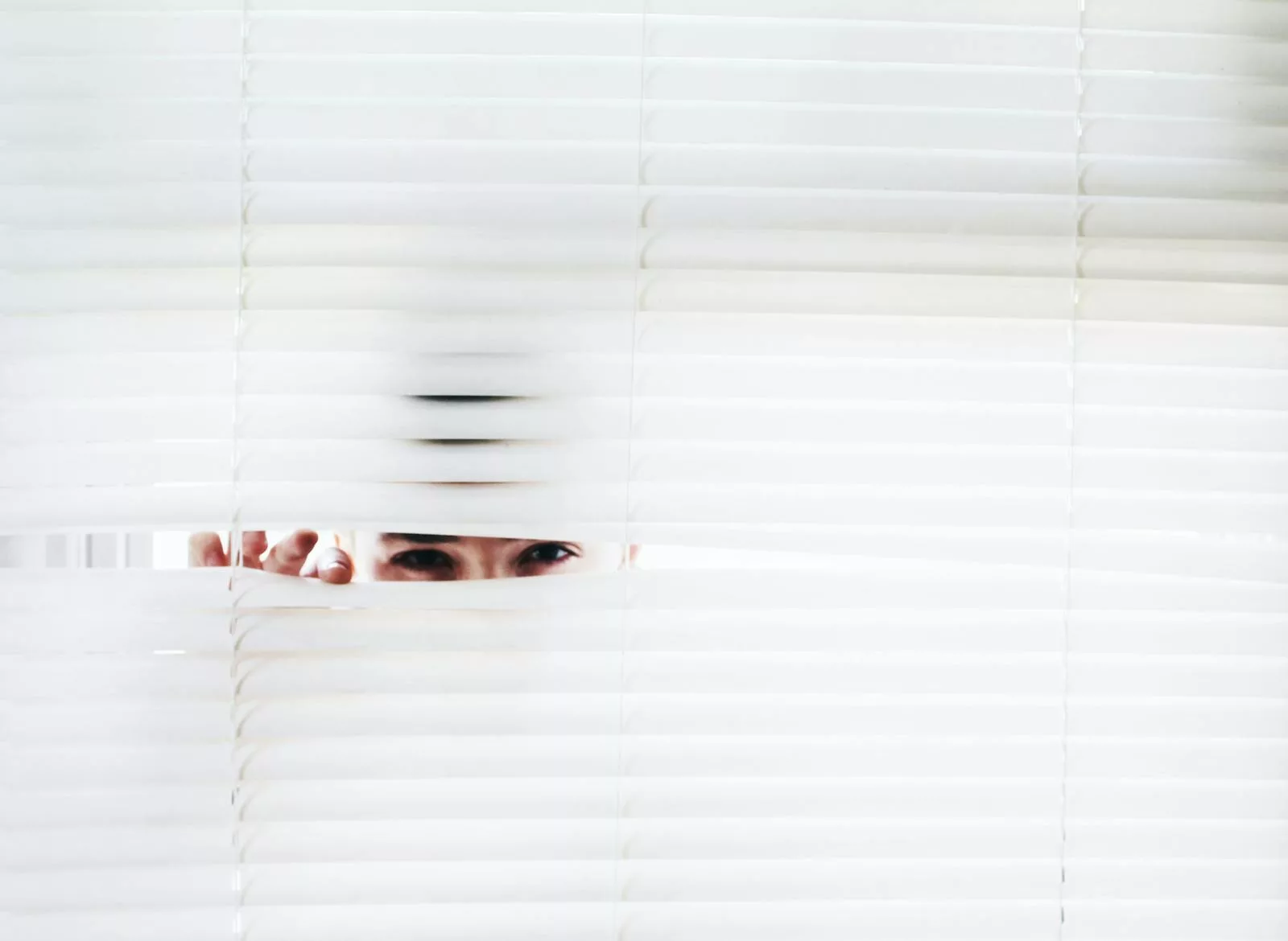 Photography of Person Peeking